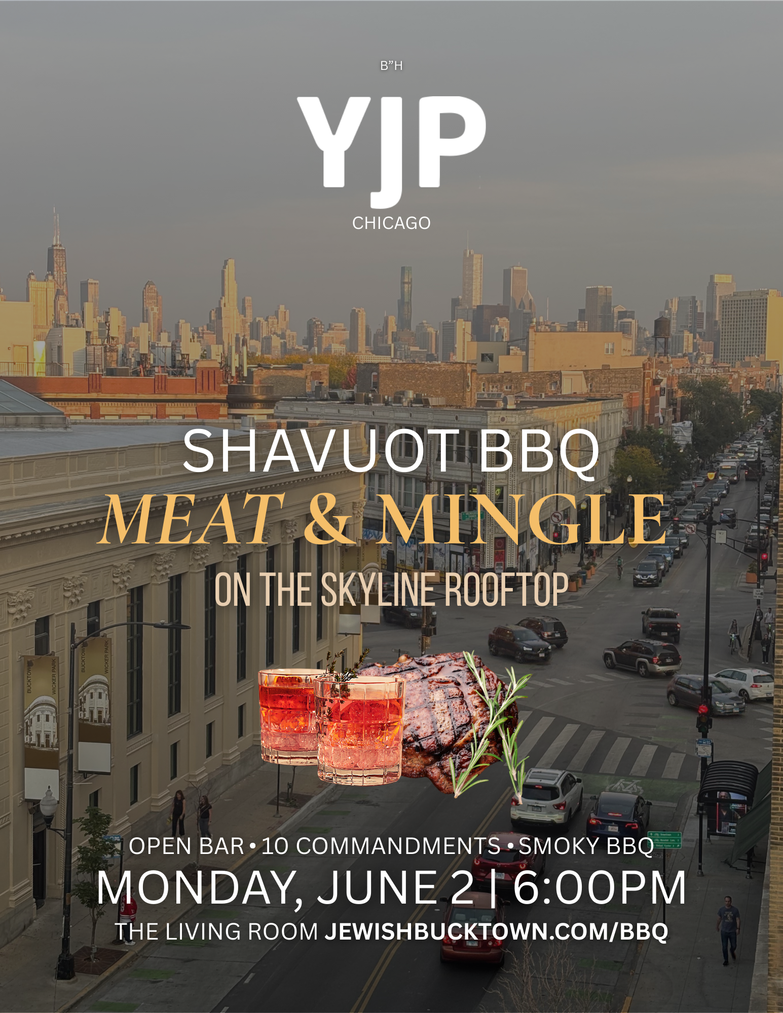 YJP Chicago First Friday on the Roof at The Living Room 1632 N Milwukee Ave Chicago, IL